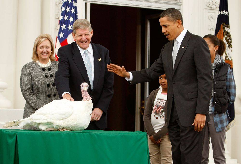 President Obama Pardons Thanksgiving Turkey