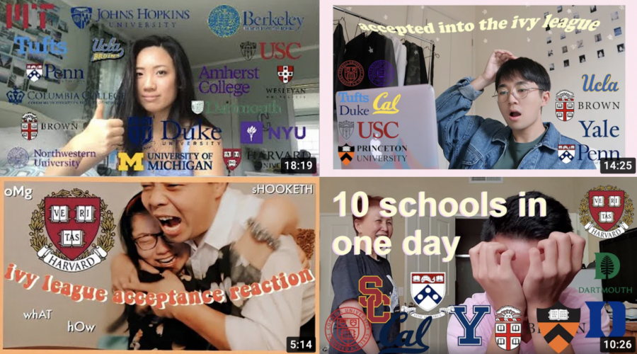 College decision reaction videos have gone viral all over the internet, often garnering millions of views. 
