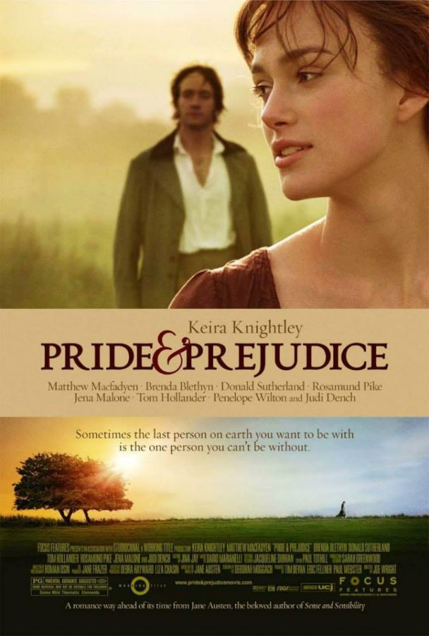 Pride and Prejudice depicts the love-hate relationship between Mr. Darcy and Elizabeth.