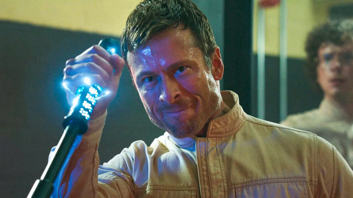 Glen Powell in The Running Man (2025)